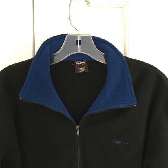 Patagonia 1/4 Zip Fleece Men’s Sweater Black Size L - Picture 8 of 8